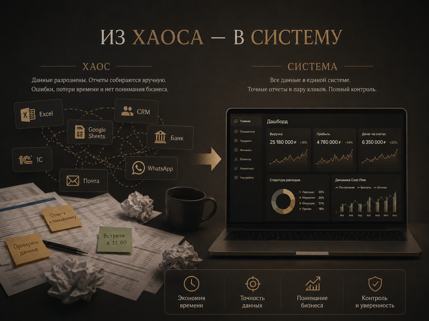 Из хаоса в систему